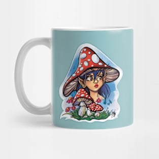 Cute mushroom fairy Mug